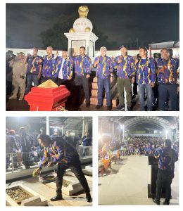 LSM Laskar NKRI Tabur Bunga hingga Tawasulan di Makam Sampurna Raga Rawagede