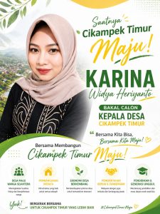 Bawa Jargon ‘Cikampek Timur Maju’, Karina Widya Fokus pada Pemberdayaan UMKM dan Ekonomi Desa