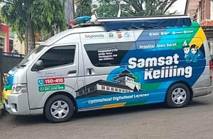 Samsat Keliling Kabupaten Bekasi Hadir di Pasar Bersih Jababeka, Permudah Pembayaran Pajak Kendaraan