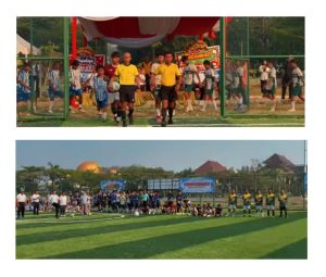Semarak Hari Bhayangkara ke-80, Polsek Tambun Selatan Pererat Kebersamaan Lewat Olahraga dan Lomba Karaoke
