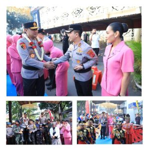 Kapolres Purwakarta Hadiri Tradisi Penyambutan Kapolda Jawa Barat, Wujud Soliditas dan Penguatan Kepemimpinan Polri